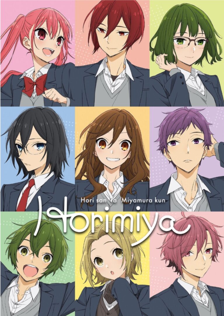 Horimiya Promotional Poster from IMDB used in a Horimiya Christian review of Season 1.