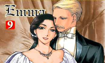 Cover of Emma Volume 9 by Kaoru Mori from Amazon (https://www.amazon.com/Emma-Vol-9-Kaoru-Mori-ebook/dp/B07HF4VQ42/ref=sr_1_1?crid=2BXHSRVOF5WNI&dib=eyJ2IjoiMSJ9.5zsKTDi13B3v9kZyDlA2YyysWQjnbZ30vUr4jOCrHn5gdE1il1fiiNU6W0M8k_s-FFwHC-lRT5uXgMuzWXMDvvTKc66H-1erUU1mkG2uA4kiktKOO_ic1COKpdW8sjBOIC2XFDNqLeQZlCexgPEipc2jL2UXw52MrsMEQkdaOHdW2lbpWYpHHmd_ecc4sooWaKyL8Flq2n2AVwXUZ04S5c7Q8t71pypNQc6bWbPaGt0.2cejDmdBHJJAEp36h8-Q82KyaR9S0GAB_a3Py4Zs0Rk&dib_tag=se&keywords=emma+vol+9&qid=1768601685&sprefix=emma+vol+9%2Caps%2C147&sr=8-1). Under fair use for review/commentary/criticism. All rights retained by owners.