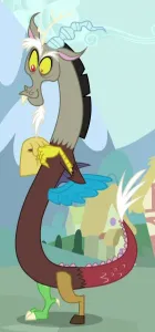 Photo of Discord from My Little Pony: Friendship is Magic used in an Equestria Girls: Rainbow Rocks Christian review. Taken from https://mlp.fandom.com/wiki/Discord
Under fair use for review and commentary. All rights retained by their respective owners. 