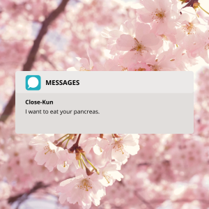 I Want to Eat Your Pancreas manga inspired image used in a Christian review