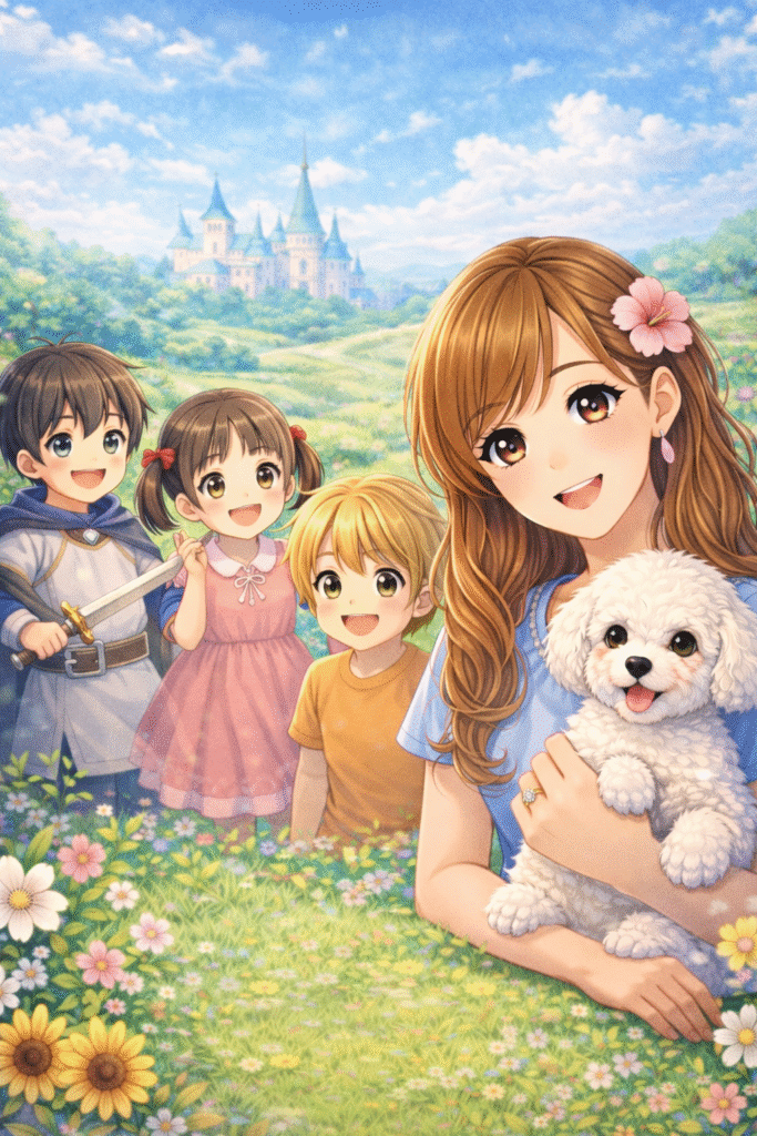 ChatGPT created photo used in a family-friendly anime recommendations list