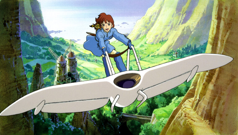 © 1984 Hayao Miyazaki/Studio Ghibli Still from Nausicaä of the Valley of the Wind Studio Ghibli Film from GKids Press (https://gkids.com/press/) under fair use for review/commentary/education/criticism. All rights retained by owners.