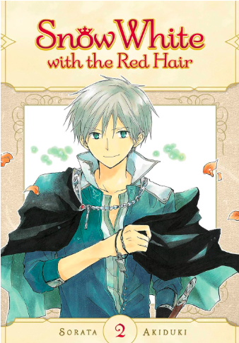 Cover of Snow White with the Red Hair Volume 2 used in a manga review of the volume by Sorata Akiduki. Under fair use for review/commentary/education/criticism. All rights retained by owners. From Amazon https://www.amazon.com/Snow-White-Red-Hair-Vol/dp/1974707210/ref=sr_1_1?crid=1S2QRYC1JM8DF&dib=eyJ2IjoiMSJ9.ES6Vv97lgVuWYvFKWyazQkNaWSEXYO4E2uM6IlfBceDrft6yddZbF5OQ3CjuWniFIdeL_bNs1GNy7MArx9kBRap0xBZhjVUa9-nDlDSeYcKe1xGgRv6ifdkcbPQFwmIjUUsX45AYXFOeSEX4jD6jFoD6TrkqcbcGUQ0RJGFD_zMxR3GfvUkVr7CT0K_YC7aw2Yte_FuTDNv_3TKqYG2tvP1lw9Q8qcCNSFB4BdAbnRA.1iz0bLyazt3aXsxV8Q-MSx4re2qsxAZgRR98oFtqD5o&dib_tag=se&keywords=snow+white+with+the+red+hair+volume+2&nsdOptOutParam=true&qid=1771643595&sprefix=snow+white+with+the+red+hair+volume+2%2Caps%2C613&sr=8-1