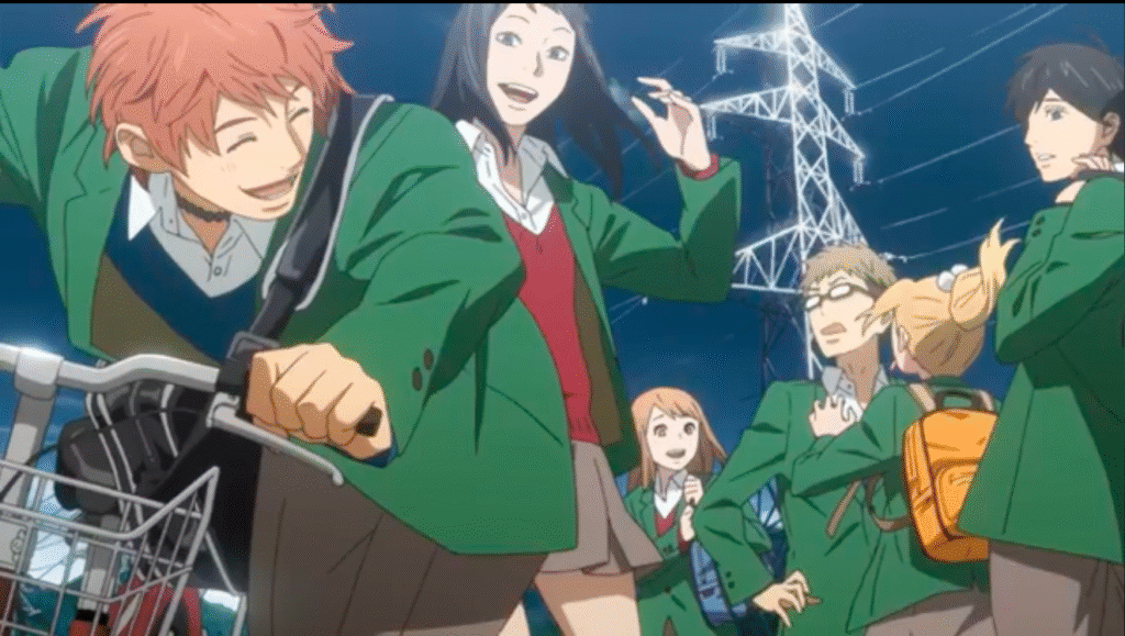 Screenshot from Orange trailer from Crunchyroll dubs youtube https://youtu.be/G9CzaN3WyKs?si=NcixNrnZQ5UscPtX under fair use for review. all rights retained by owners.